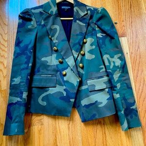 Camo blazer